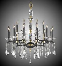 American Brass & Crystal CH5537-G-32G-36G-ST - 18 Light Chandelier